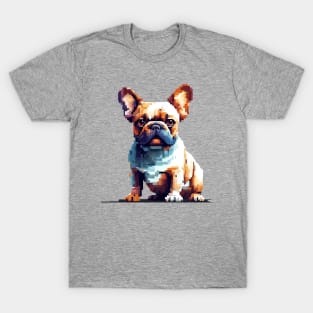 8-Bit Digital French Bulldog T-Shirt